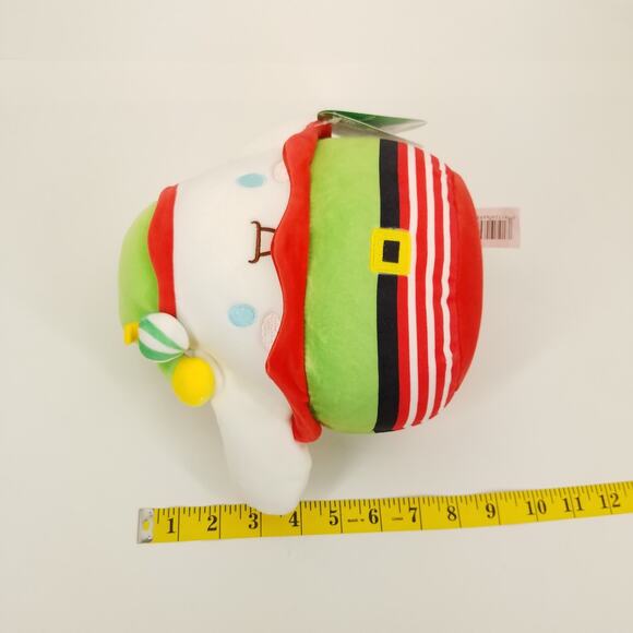 Squishmallows Cinnamoroll Sanrio Hello Kitty Christmas Elf Plush Kelly Toy - Picture 10 of 10